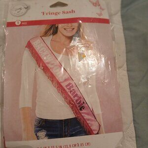 barbie sash